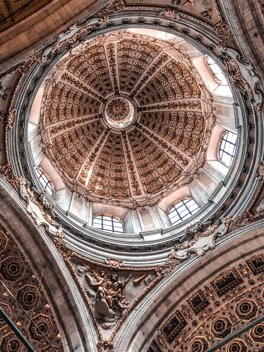 Dome of the Cathedral of Como, Italy.